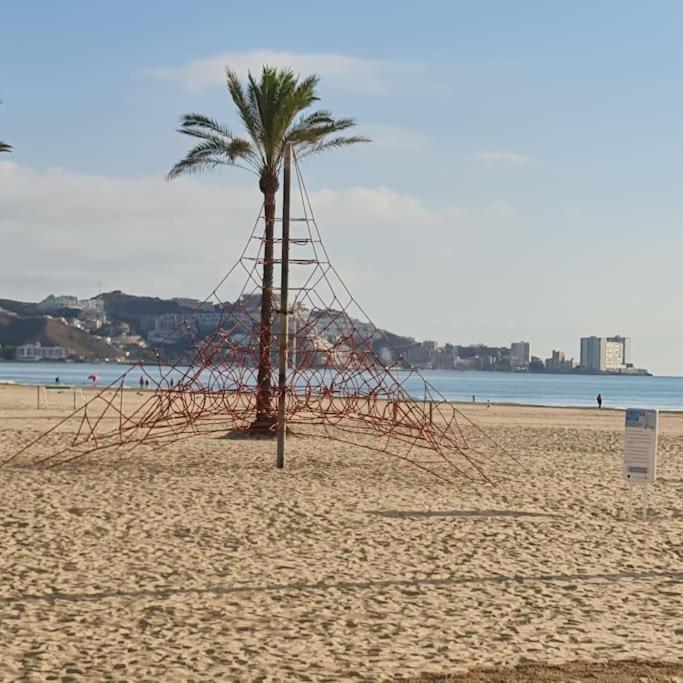 Precioso Apartamento En Cullera, Con Piscina Junto A La Playa Kültér fotó